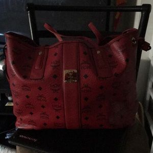 MCM Liz large reversible visetos tote